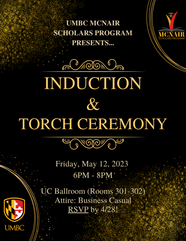 UMBC McNair Torch Ceremony