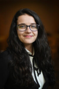 A three quarter portrait of Diane